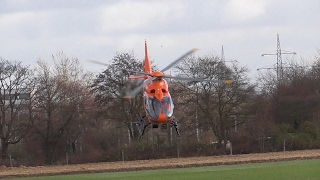 Spektakulärer Start vom Christoph 9 Großeinsatz der Feuerwehr Ratingen [upl. by Lanni]