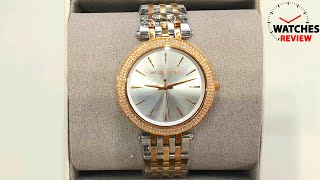 unboxing michael kors watch for women mk3203 [upl. by Yssenhguahs]