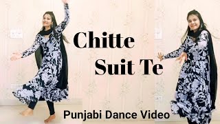 Chitte Suit Te Daag Pe Gaye  Punjabi Dance Video  Bhangra [upl. by Moishe]