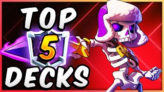 TOP 5 DECKS from the BEST PLAYERS IN THE WORLD 🏆 — Clash Royale June 2024 [upl. by Brower]