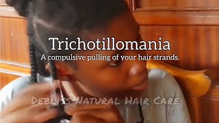 Beware of HandinHair Syndrome type4hair hairloss haircare hairhealth [upl. by Alarise]