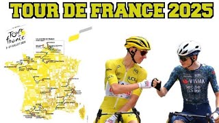 Il percorso del Tour de France 2025 [upl. by Orabla493]