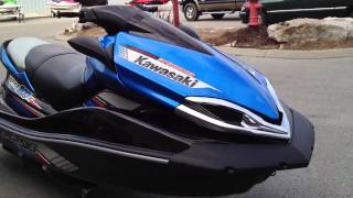 2012 Kawasaki Jet Ski Ultra 300X Blue and Black or Twotone Ebony  Metallic Surf Blue [upl. by Repmek]