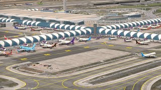 Terminal Extensions at Bangkok Airport  World of Airports  Gameplay [upl. by Maleeny]