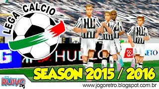 Winning Eleven Serie A Calcio Season 2015  2016 by WExperts no Playstation 1 [upl. by Krever]