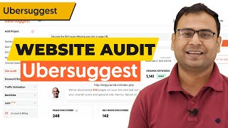 Website Audit Report in Uber Suggest  Site Audit UberSuggest  Uber Suggest Course  2 [upl. by Cordi]