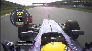 F1 2013  Malaysia  Webber Finger [upl. by Lila]