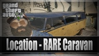 GTA 5 Online Secret SpecialRARE Caravan Vehicle Location [upl. by Charmain]