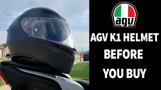 AGV K1 Helmet  BEFORE You Buy  Honest Review 2021 [upl. by Waring]