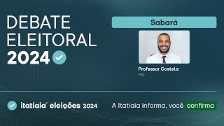 ELEIÇÕES MUNICIPAIS ACOMPANHE O DEBATE DOS CANDIDATOS DE SABARÁ [upl. by Bertha616]