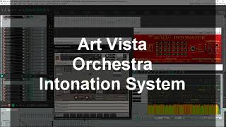 Art Vista Orchestra Intonation System  first video [upl. by Ahsiloc116]