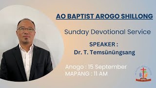 ABAS Sunday Service  September 15 2024 [upl. by Gibson]