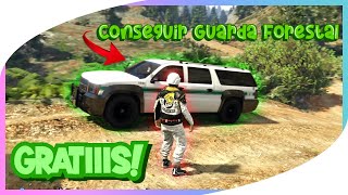 Como Conseguir el coche Guardia Forestal GRATIS GTA 5 [upl. by Niboc]