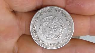 MONEDA DE 50 CENTAVOS TODAS LAS FECHAS Y PRECIOS [upl. by Clywd]