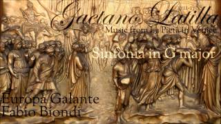 Gaetano Latilla 17111788  Sinfonia in G major [upl. by Yelsna]