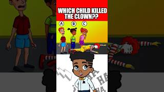 WHICH CHILD KILLED THE CLOWN riddle quiz [upl. by Tevlev]