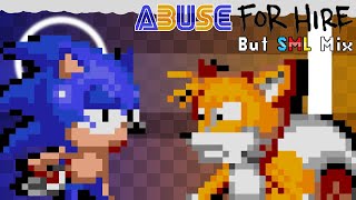 Abuse For Hire But SML Mix Your Mom² but Dorkly Sonic and Dorkly Tails Sing It  FNF Cover [upl. by Nagram831]