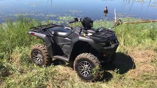 2019 Suzuki KingQuad 750 AXi SE Walk Around amp Early Impressions [upl. by Aloysia]