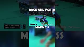 AMAZING Table Tennis Back and Forth rally [upl. by Blasius]