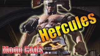 Hercules en modo CAOS Chaos  Como derrotar a hercules GOW3 muerte de hercules [upl. by Morez789]