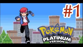 Lets Play Pokemon Platinum 1 เดินทางสู่การเป็นโปเกม่อนมาสเตอร์ [upl. by Gloriana]