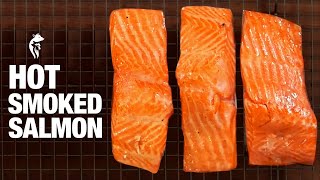 The Best Hot Smoked Salmon  Wild Alaskan Salmon on a Big Green Egg [upl. by Nalym]