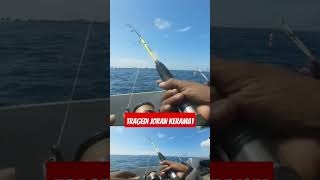 Tragedi joran keranat fishing mancinglautpinggiran mancingbontang spearfishing uniquefishing [upl. by Obel]