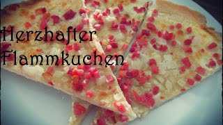 Herzhafter Flammkuchen [upl. by Ulises]