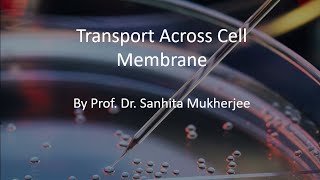 Transport Across Cell Membrane [upl. by Boonie345]