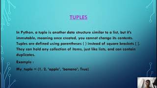 lists tuples and dictionaries [upl. by Aielam]