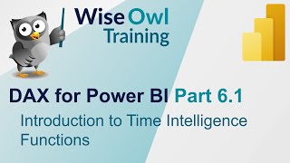 DAX for Power BI Part 61  Introduction to Time Intelligence Functions [upl. by Kovar]