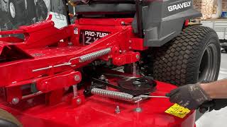 How to Replace a Lawn Mower Belt  Gravely® [upl. by Nance]