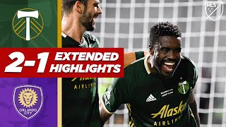 Portland Timbers 21 Orlando City  TOURNAMENT FINAL Win for Portland  MLS HIGHLIGHTS [upl. by Arrio]