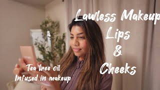 Lawless pinch my cheeks super pigmented cheek and lip makeup review and swatches [upl. by Anol]