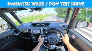 2021 Daihatsu WAKE  Test Drive  POV with Binaural Audio [upl. by Dnomsad]