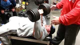 Dumbell presses with Pak Man Ben Pakulski and Dave Tate [upl. by Inatsed]