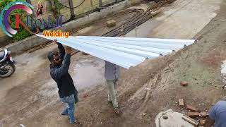 10×10 Roof shed roofdesign roofingwork [upl. by Leiuqeze529]