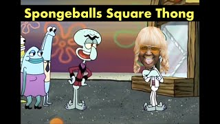 Spongebob  Cupcakke Remix squidward vs squilliam [upl. by Sinai]