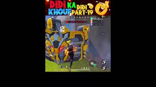 Didi ka KHOUF 😂 didi part19 Free fire funny moments shorts freefire funny deepakrds [upl. by Teddman]