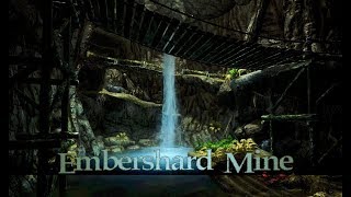 Skyrim  Embershard Mine 1 Hour of Ambience [upl. by Wiencke605]