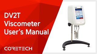 AMETEK BROOKFIELD DV2TViscometer Users Manual ENG [upl. by Ybur321]