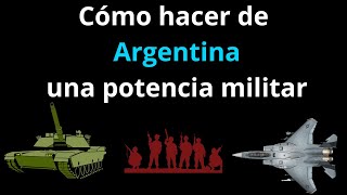 ¡Así se convertiría en POTENCIA MUNDIAL militar Argentina [upl. by Akiraa646]