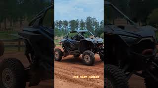 Honda Talon vs 300 HP Polaris RZR Pro R at Durhamtown ATV Park Union Point Ga redclayriders shorts [upl. by Perkoff]