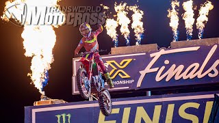 JETT LAWRENCE WINS THE 1000000 SUPERMOTOCROSS WORLD CHAMPIONSHIP  TWMX SMX 450 Recap [upl. by Brianna614]