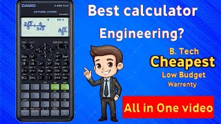 Best Scientific Calculator for engineering students  Casio FX991ES Engineering CollegeTechphilic [upl. by Leonsis]