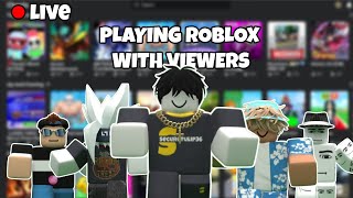 Roblox Live  Playing With Viewers ROBLOX 🔴 [upl. by Trescott]