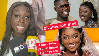 Diarra Thies yegalouma mariage am motakh divorce confirmé avec mario Ndakhté brise le silence [upl. by Wiggins]