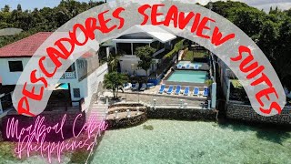 Escape the City  Stay  Pescadores Seaview Suites  Moalboal Cebu Mads Travel Vlog [upl. by Anitnuahs]