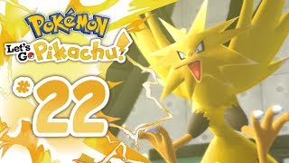 CATTURIAMO IL LEGGENDARIO ZAPDOS  Pokemon Lets Go Pikachu ITA  Episodio 22 [upl. by Carey]