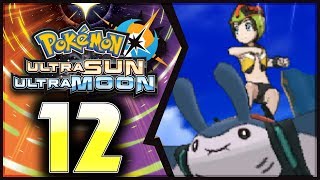 Pokemon Ultra Sun and Moon Part 12  Mantine Surfing 100 Walkthrough [upl. by Adnelg815]